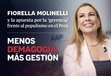 Fiorella Molinelli y la política de resultados: por qué el Perú necesita gerencia antes que demagogia